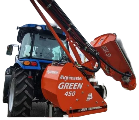 Braț de tuns Agrimaster GREEN 450 montat pe tractor